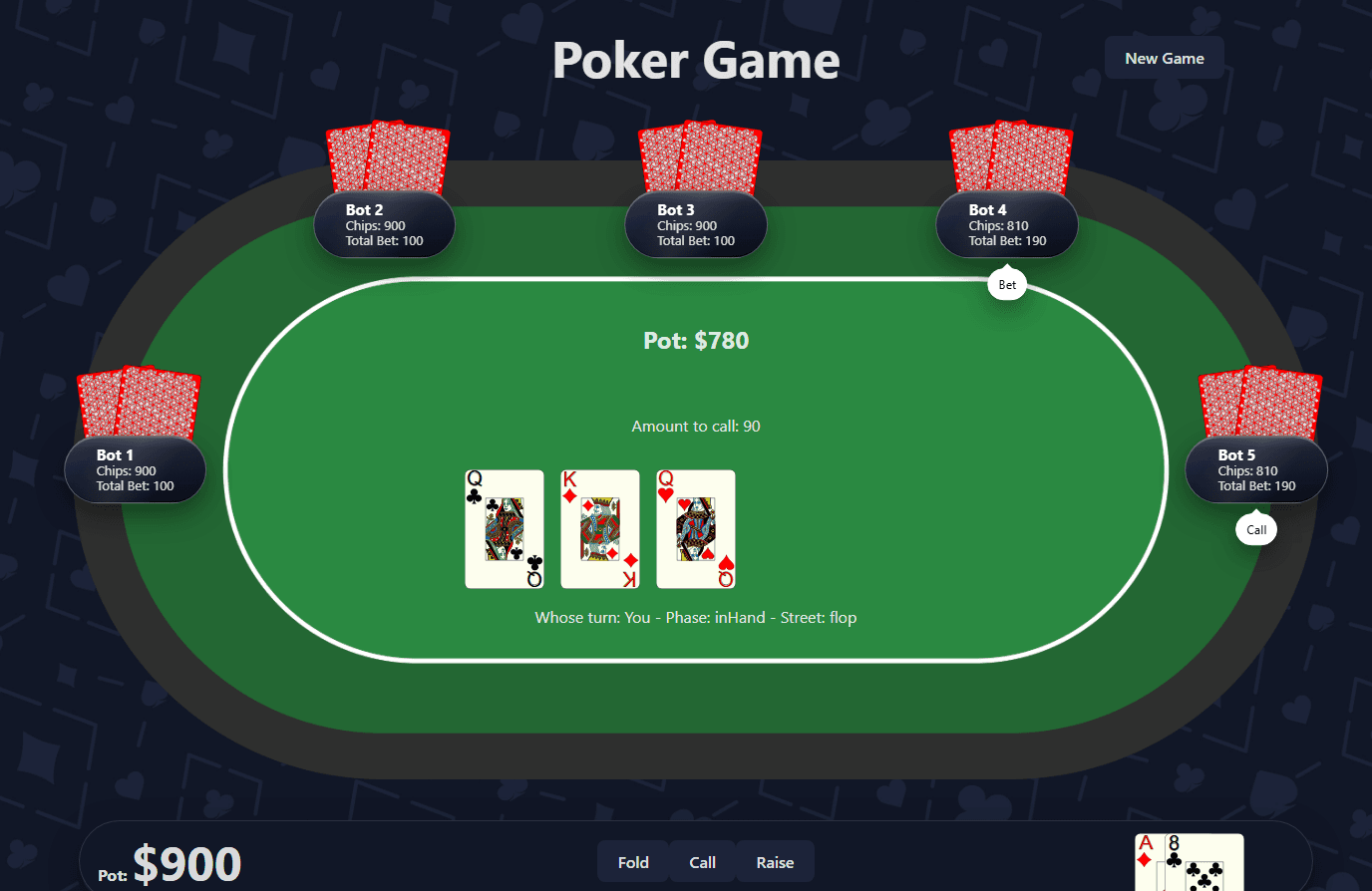 Single-Player Texas Hold’em Poker cover photo